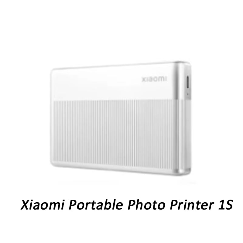Portable Photo Printer 1S Bluetooth Thermal Print ZINK Inkless Technology  App Wireless Portable Photo Printing