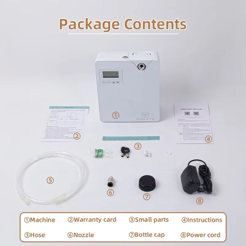 Perfume Diffuser Home Fragrance Air Freshener Electric Aromatic Oasis Power 7W 300ML Capacity WIFI Bluetooth Smart Contro