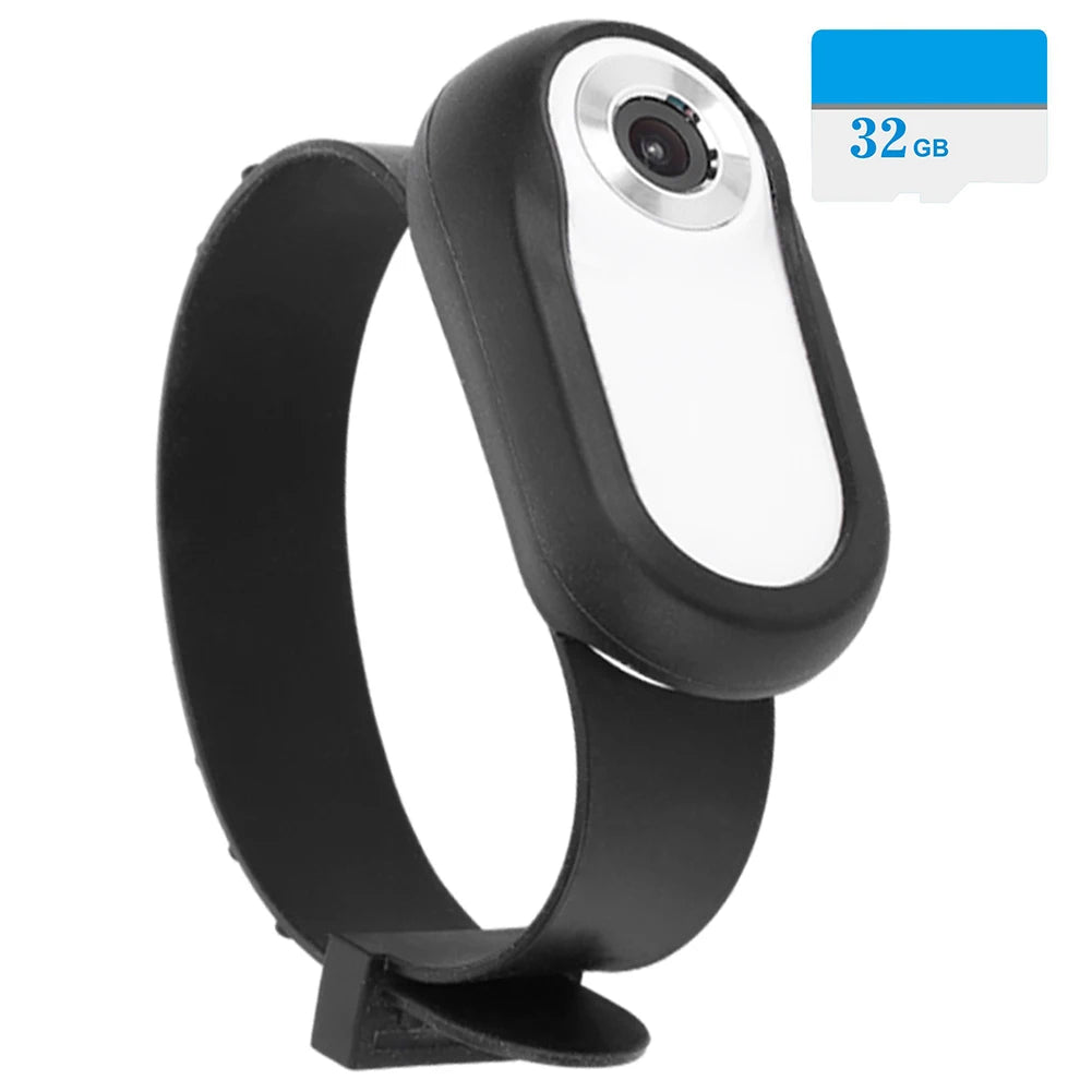 HD 1080P Dog Collar Camera – Lightweight Pet Tracker with 32GB Card, No WiFi Needed