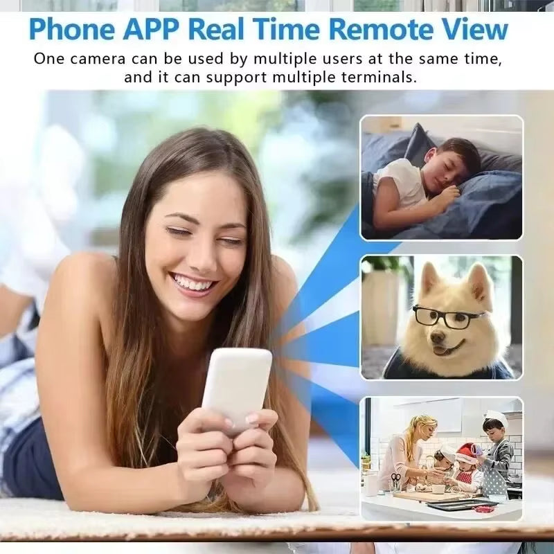 X5 Mini Night Vision 1080P Wireless Surveillance Camera – Lightweight, Portable, Clear Imaging & Motion Detection