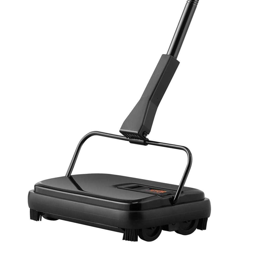 VEVOR Manual Carpet Sweeper – 7.87" Path, Non-Electric Floor Cleaner for Rugs, Hardwood & Pet Hair