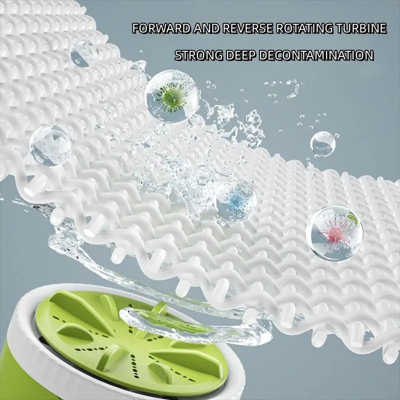 Mini Portable Washing Machine – Automatic Turbine Washer for Underwear, Socks & Small Laundry (220V)