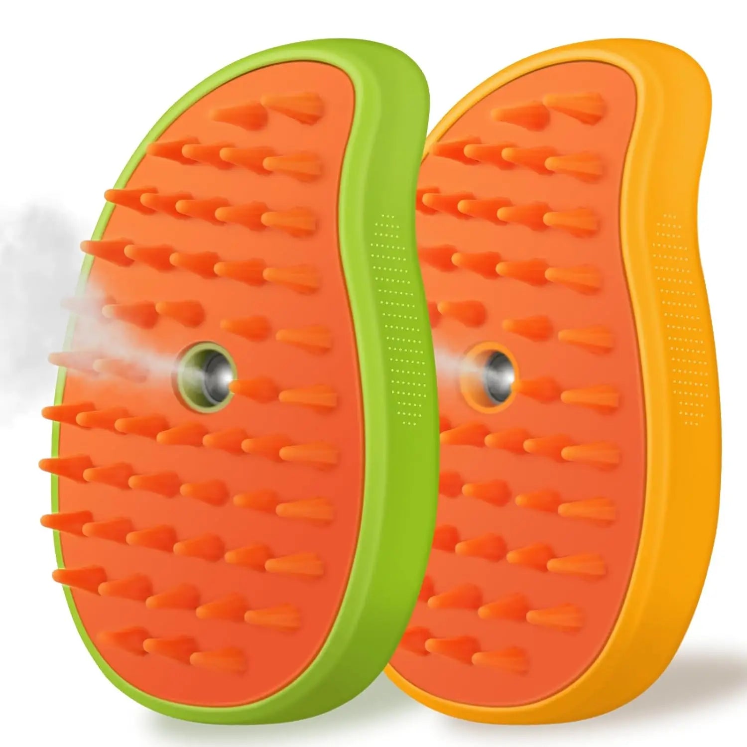 “3-in-1 Pet Steam Brush – Cat & Dog Grooming Comb with Silicone Massage, Cleaning & Misting Function”