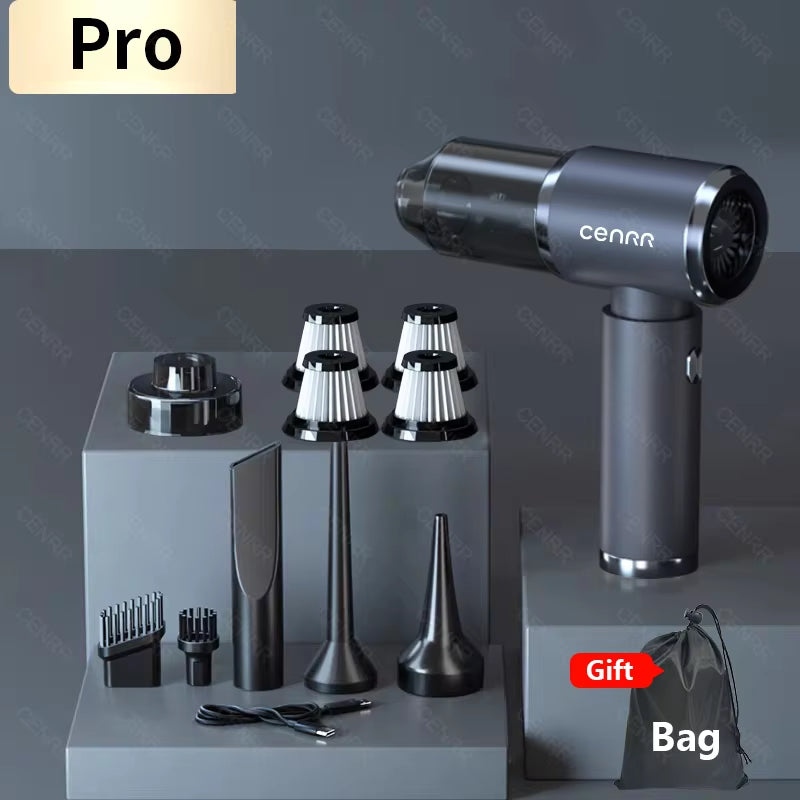 Mini Cordless Vacuum Cleaner – Powerful Handheld & Portable Cleaning Machine