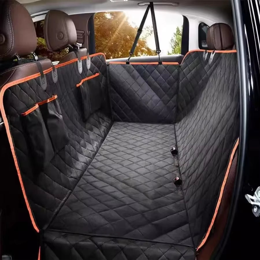 Pet Car Seat Cover – Full Coverage Rear Seat Protector for Dogs, Travel-Friendly Vehicle Accessory