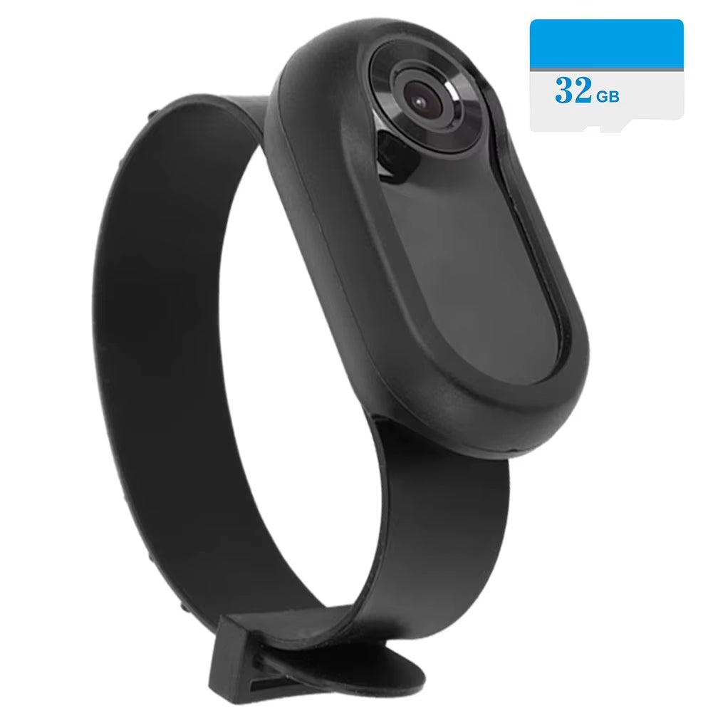 HD 1080P Dog Collar Camera – Lightweight Pet Tracker with 32GB Card, No WiFi Needed