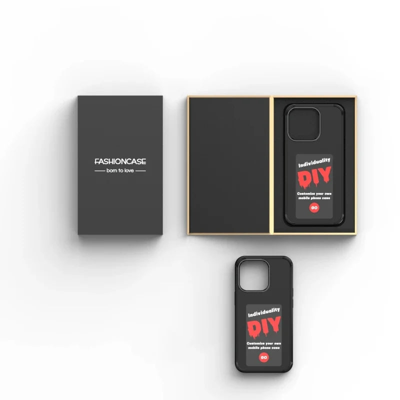 Personalized Changeable DIY Phone Case – Battery-Free Screen Projection, Personalized Luxury Designer Cover